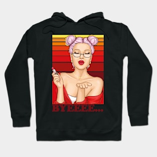 Pop Art- Byee... Bailey Sarian Inspired Pop Culture Art Hoodie